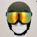 Kask narciarski Alpina Arber Visor Q-Lite olive matt 7