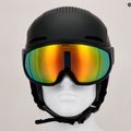 Kask narciarski Alpina Alto Q-Lite black matt/gold mirror 11