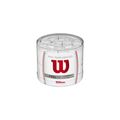 Owijki do rakiet tenisowych Wilson Pro Overgrip Perforated Bucket 60 szt. white