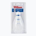 Lotki do badmintona Wilson Dropshot Clamshel 3 szt. white