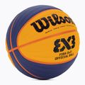 Piłka do koszykówki Wilson Fiba 3x3 Game blue/yellow rozmiar 6 2