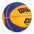 Piłka do koszykówki Wilson Fiba 3x3 Replica RBR blue/yellow rozmiar 6 2