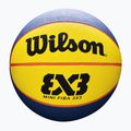 Piłka do koszykówki dziecięca Wilson Fiba 3X3 Mini Rubber yellow rozmiar 3 4