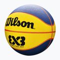 Piłka do koszykówki dziecięca Wilson Fiba 3X3 Mini Rubber yellow rozmiar 3 5