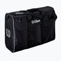 Torba na piłki koszykarskie Wilson Travel Basket 6 Ball black/silver