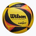 Piłka do siatkówki plażowej Wilson OPTX AVP VB OFFICIAL GB yellow rozmiar 5