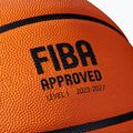 Piłka do koszykówki Wilson EVO NXT Fiba Game Ball orange rozmiar 7 5