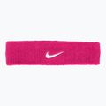 Frotka na głowę Nike Swoosh Headband vivid pink/white 2