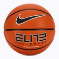 Piłka do koszykówki Nike Elite All Court 8P 2.0 Deflated amber/black/metallic silver rozmiar 6