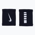 Frotki na nadgarstek Nike Elite Doublewide Wristbands 2 szt. black/white 2