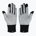 Rękawiczki do biegania damskie Nike Club Fleece grey heather/black/black 3