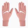 Rękawiczki do biegania damskie Nike Fleece RG red stardust/red stardust/silver 3