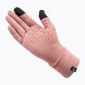 Rękawiczki do biegania damskie Nike Fleece RG red stardust/red stardust/silver 4