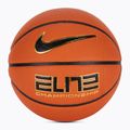 Piłka do koszykówki Nike Elite Championship 8P 2.0 Deflated amber/black/metallic gold/black rozmiar 7