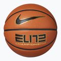 Piłka do koszykówki Nike Elite Championship 8P 2.0 Deflated amber court/black/metallic gold/black rozmiar 6 4