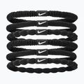 Gumki do włosów Nike Flex Hair Tie 6 szt. black/black/white