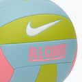 Piłka do siatkówki Nike All Court Volleyball coral chalk/ocean bliss/bright cactus/white rozmiar 5 3