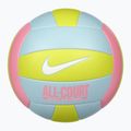 Piłka do siatkówki Nike All Court Volleyball coral chalk/ocean bliss/bright cactus/white rozmiar 5 4