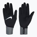 Rękawiczki do biegania damskie Nike Pacer Midweight RG black/smoke grey/silver
