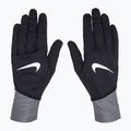 Rękawiczki do biegania męskie Nike Pacer Midweight RG black/smoke grey/silver 2