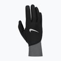 Rękawiczki do biegania męskie Nike Pacer Midweight RG black/smoke grey/silver 6