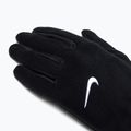 Rękawiczki do biegania damskie Nike One Therma-Fit Fleece black/white 4