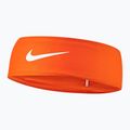 Opaska na głowę Nike Dri-Fit Fury Classic Headband safety orange/white/white
