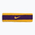 Opaska na głowę Nike Swoosh Headband university gold/court purple/university gold