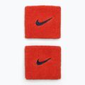 Frotki na nadgarstek Nike Swoosh Wristbands bright crimson/cave purple