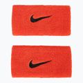 Frotki na nadgarstek Nike Swoosh Doublewide Wristbands 2 szt. bright crimson/cave purple