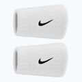 Frotki na nadgarstek Nike Swoosh Classic Doublewide Wristbands 2 szt white/black