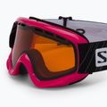 Gogle narciarskie dziecięce Salomon Juke Access Jr pink/tonic orange 5