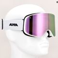 Gogle narciarskie Alpina Slope Q-Lite white matt/rose 5