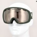 Gogle narciarskie POC Fovea epidote green/partly sunny ivory 10