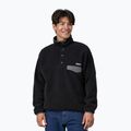 Bluza polarowa męska Patagonia Synch Snap-T P/O black w/forge grey