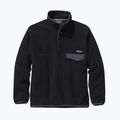 Bluza polarowa męska Patagonia Synch Snap-T P/O black w/forge grey 7