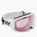 Gogle narciarskie Oakley Flight Tracker M factory pilot white/prizm snow hi pink iridium