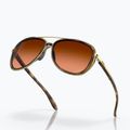Okulary przeciwsłoneczne Oakley Split Time brown tortoise/prizm brown gradient 9