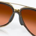 Okulary przeciwsłoneczne Oakley Split Time brown tortoise/prizm brown gradient 12