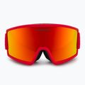 Gogle narciarskie Oakley Target Line M redline/fire iridium 2