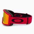 Gogle narciarskie Oakley Target Line M redline/fire iridium 4