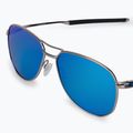 Okulary przeciwsłoneczne Oakley Contrail satin chrome/prizm sapphire 5