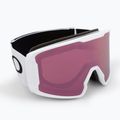 Gogle narciarskie Oakley Line Miner L matte white/prizm rose gold iridium