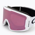 Gogle narciarskie Oakley Line Miner L matte white/prizm rose gold iridium 5