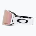 Gogle narciarskie Oakley Fall Line M matte white/prizm rose gold 4