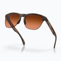 Okulary przeciwsłoneczne Oakley Frogskins Lite matte brown tortoise/prizm brown gradient 4