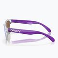 Okulary przeciwsłoneczne dziecięce Oakley Frogskins XXS clear/prizm violet 3