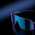 Okulary przeciwsłoneczne Oakley Sutro Ti satin lead/prizm sapphire 10