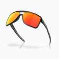 Okulary przeciwsłoneczne Oakley Castel matte grey smoke/prizm ruby 4