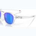 Okulary przeciwsłoneczne Oakley Latch matte clear/prizm sapphire polarized 6